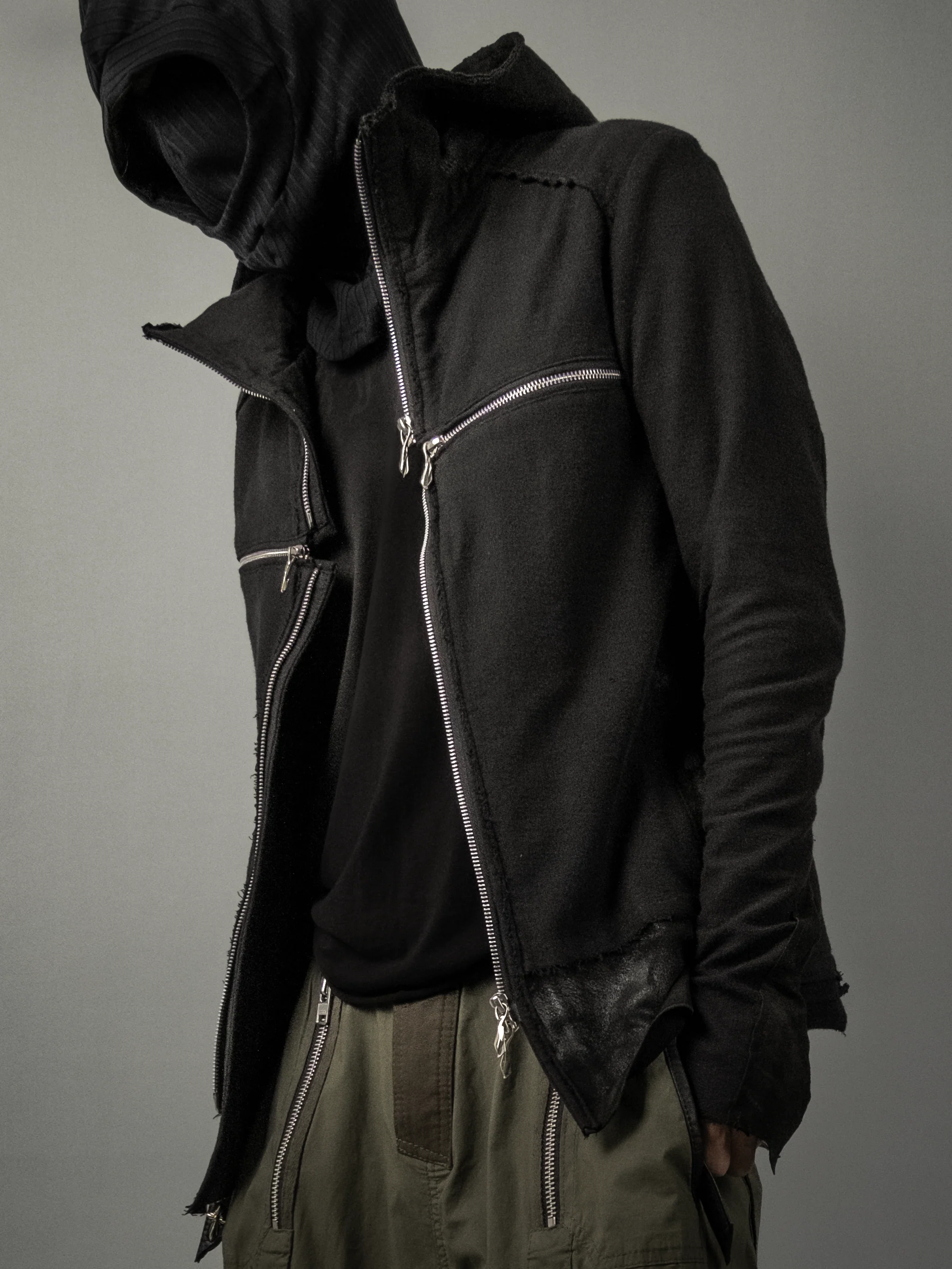 B. Terry Hoodie Black - Image 4